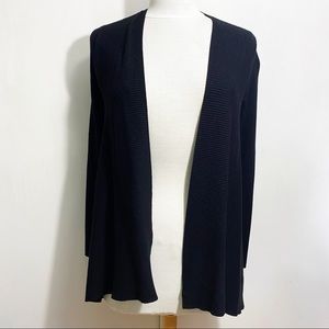 NEW YORK & CO rib knit open cardigan very soft XS